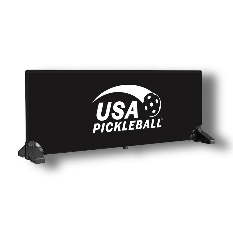 PVC Pickleball Court Barrier Divider with Lycra Fabric Portable Court Divider for Indoor Outdoor Courts - 图片 2